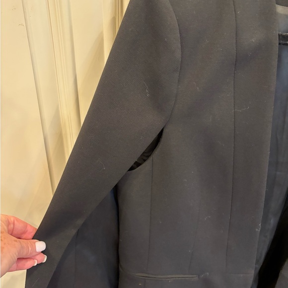 BCBGMaxAzria Black Cape Blazer - Picture 3 of 8